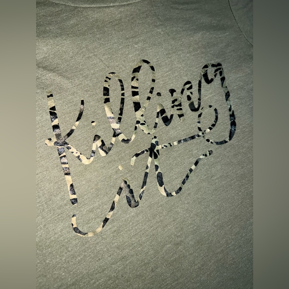 Women’s customized Next Level “Killing It” t-shirt